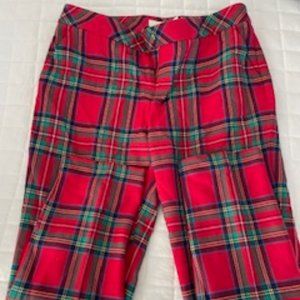 Vineyard Vines Christmas Plaid Dress Pants